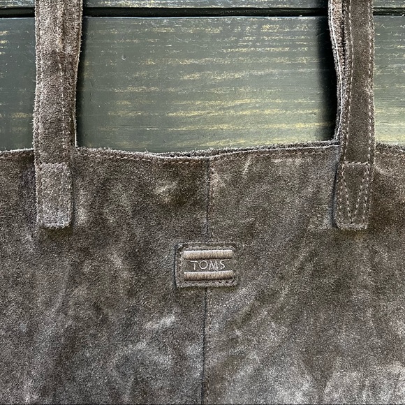 Tom’s Brown Cosmopolitan Soft Suede Tote Bag - Picture 2 of 9